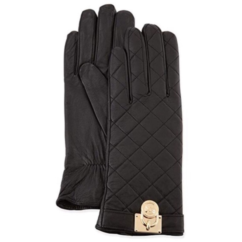 Michael Kors Leather Gloves